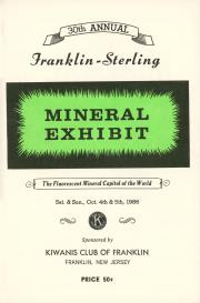 30th Annual Franklin-Sterling Mineral Exhibit - 1986