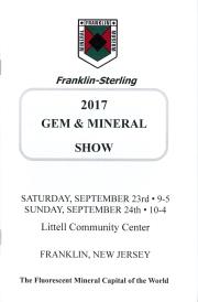 2017 Franklin-Sterling Gem and Mineral Show