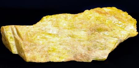 Gemmy sulphur yellow willemite Gemmy sulphur yellow willemite