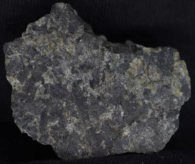 Fluorapatite, pyroxene, willemite and calcite from Taylor Road Dump, Franklin, NJ