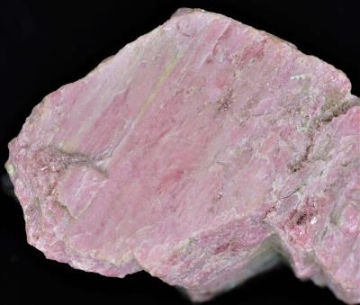 Rhodonite slickenside from the Sterling Hill Mine, Ogdensburg, NJ